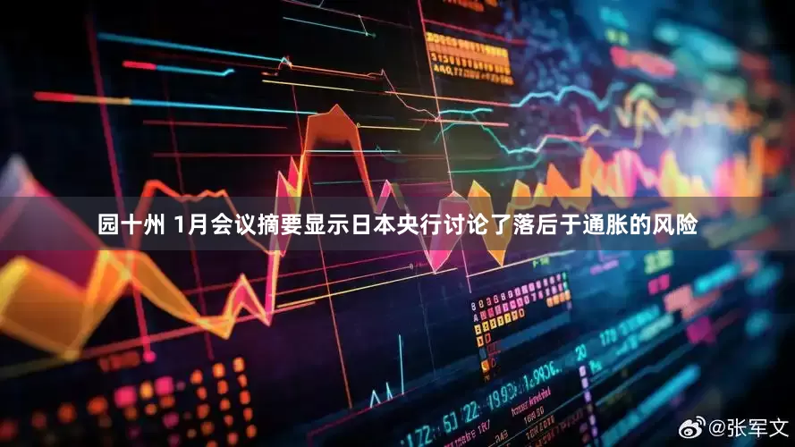 园十州 1月会议摘要显示日本央行讨论了落后于通胀的风险